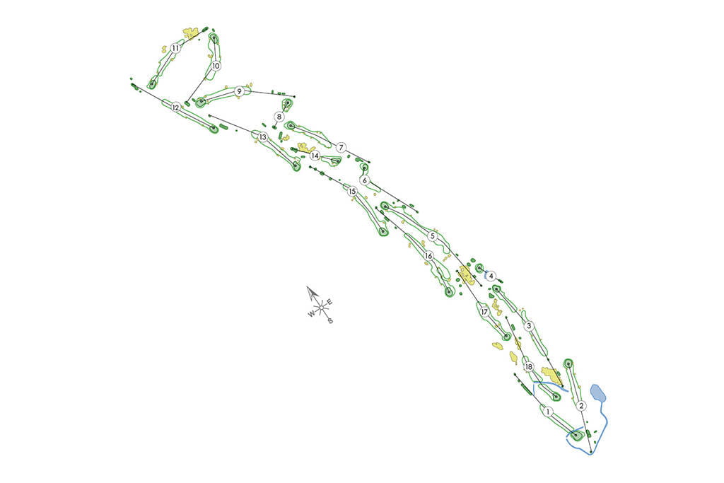 Royal Cinque Ports course map ahead of 2025 Final Qualifying.